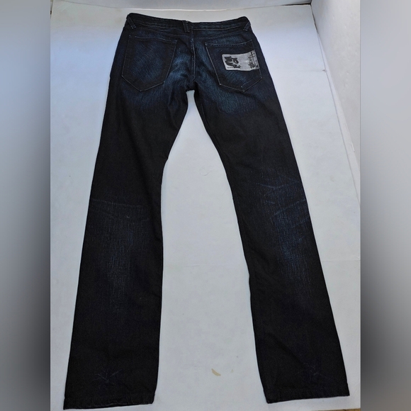 Women's Blue Blood 33/34 Straight Leg Jeans - Picture 4 of 12